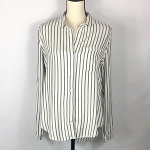 Anthro | Cloth & Stone Striped Shirt